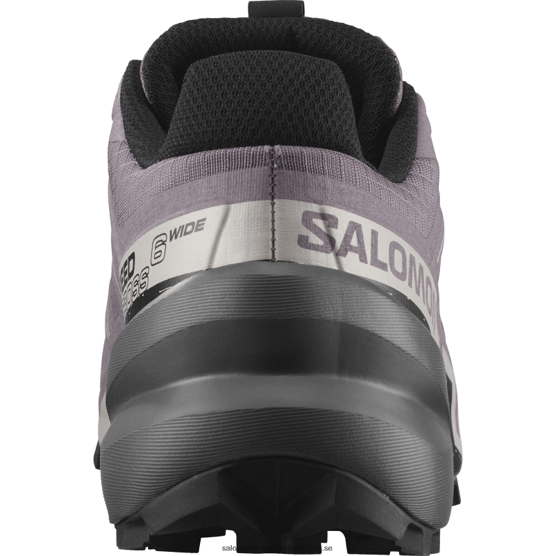 Salomon månlandskap/svart/aska av rosor terrängskor för dam - speedcross 6 bred T82RP1522