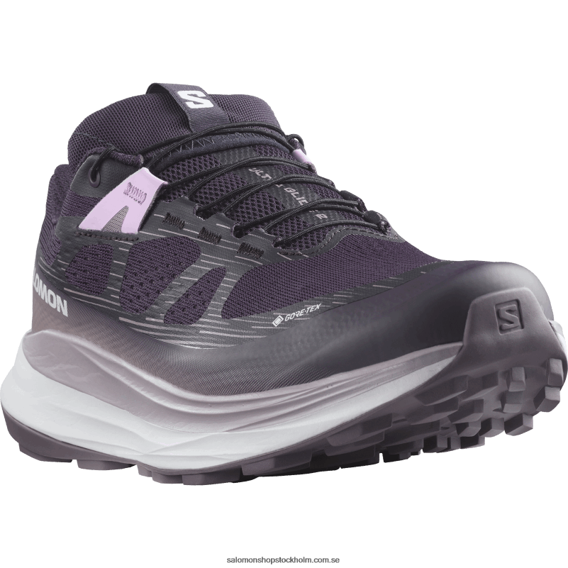 Salomon nattskugga/vit/månlandskap terrängskor för dam - ultra glide 2 gore-tex T82RP1520