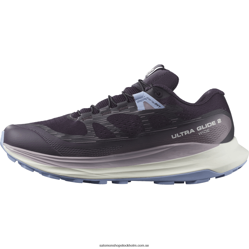 Salomon nattskygge/vaniljglass/lugn trail löparskor för kvinnor - ultraglide 2 breda T82RP1525