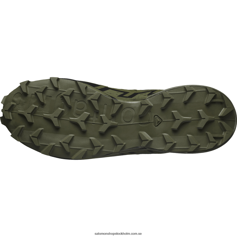 Salomon ranger grön/svart damlöparskor - speedcross 6 forces T82RP803