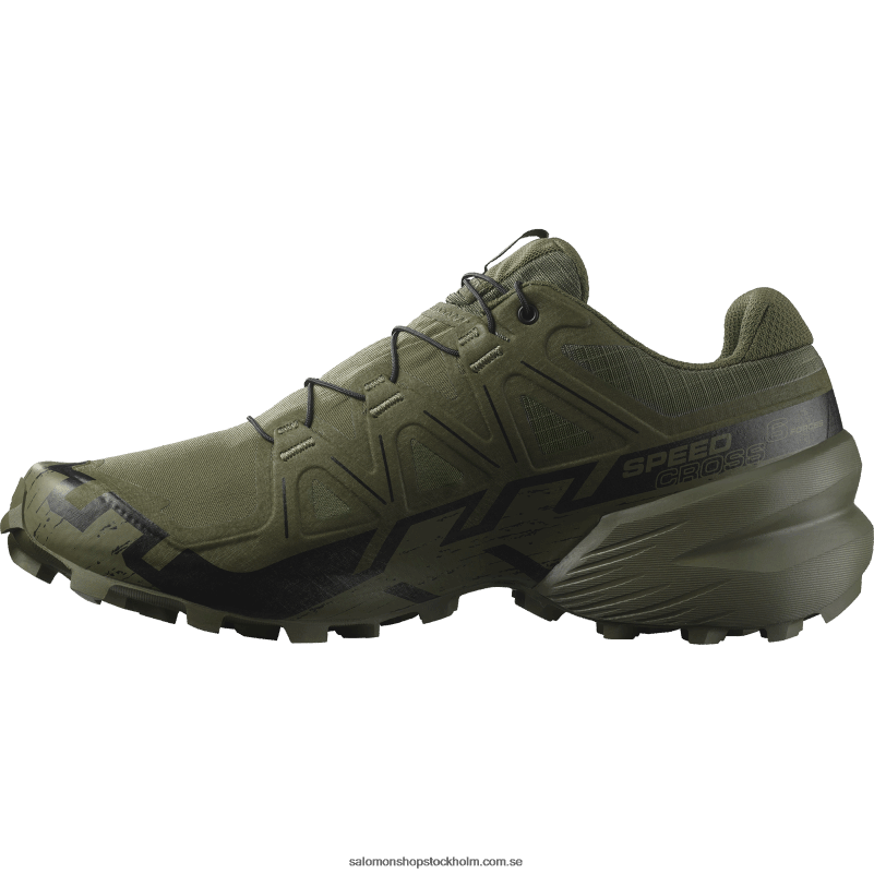 Salomon ranger grön/svart damlöparskor - speedcross 6 forces T82RP803