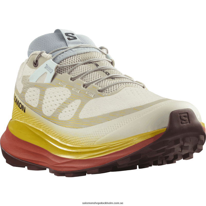 Salomon regnig dag/fresia/het sås traillöparskor för dam - ultra glide 2 T82RP1491
