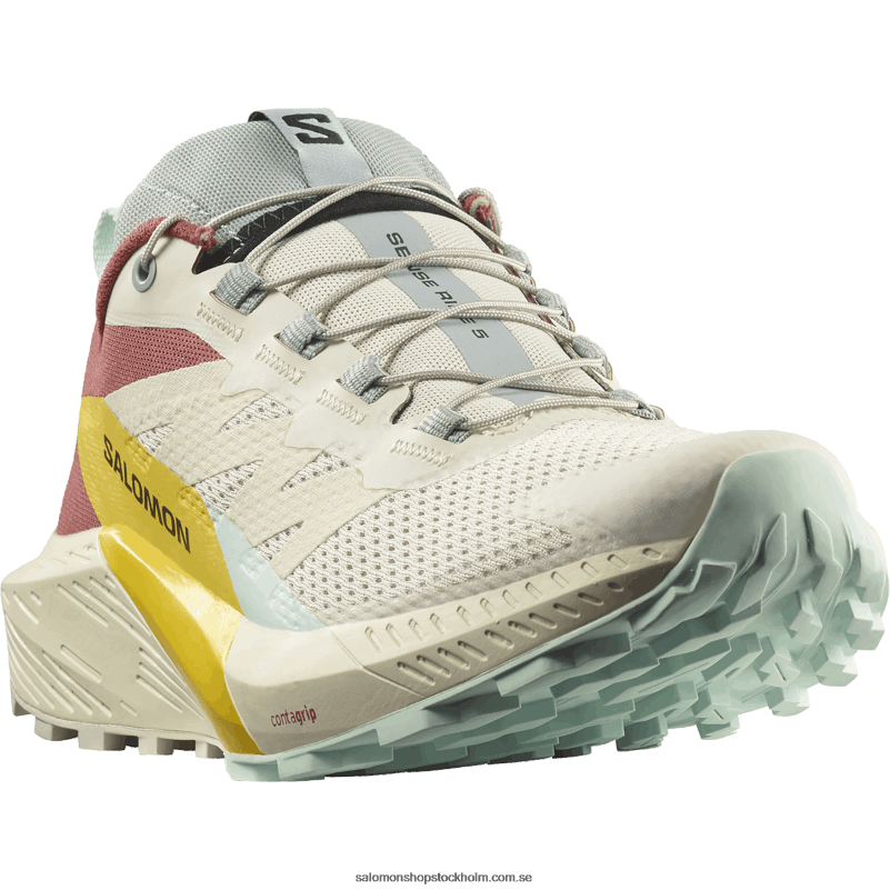 Salomon regnig dag/het sås/fresia damlöparskor - sense ride 5 T82RP1497