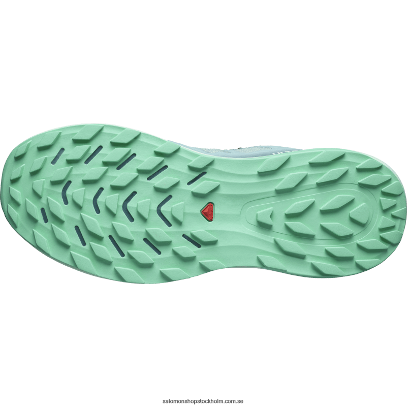 Salomon stenblå/yucca/biscaygrön terrängskor för dam - ultra glide 2 gore-tex T82RP1521