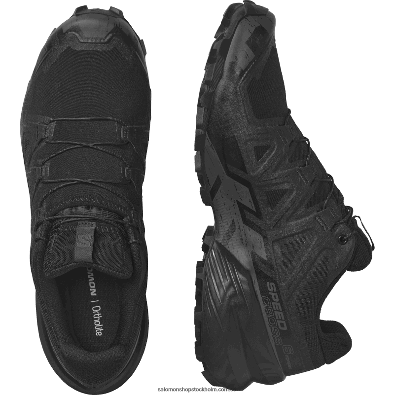 Salomon svart/fantom damlöparskor - speedcross 6 forces T82RP804