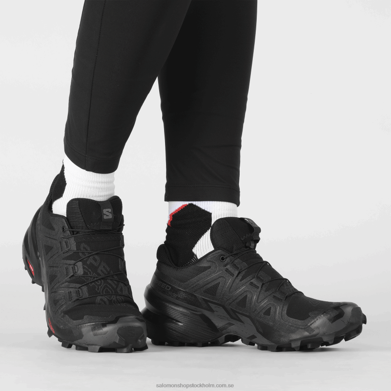 Salomon svart/fantom terrängskor för dam - speedcross 6 T82RP1507