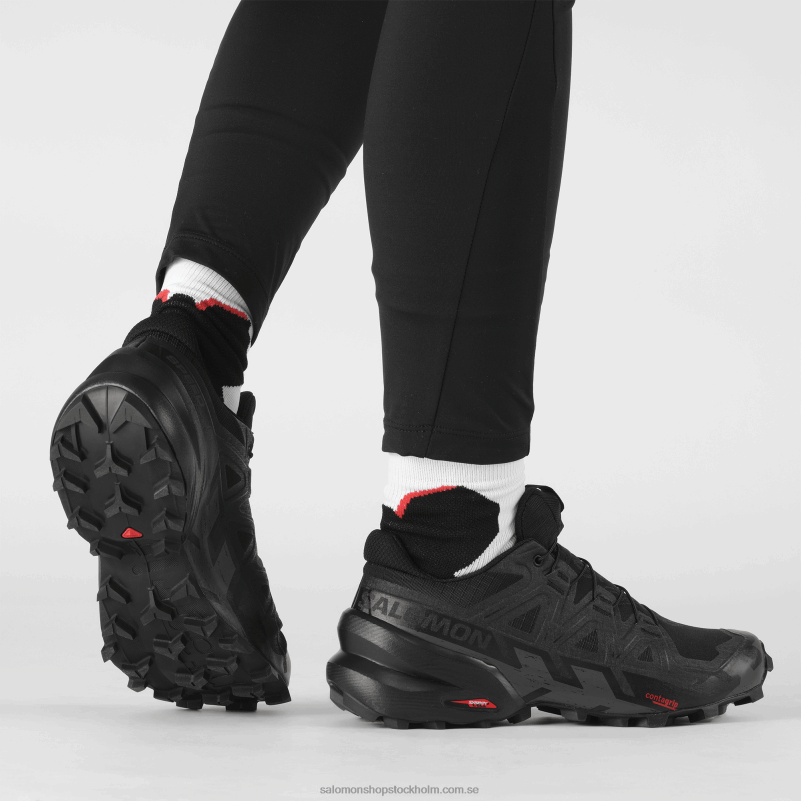 Salomon svart/fantom terrängskor för dam - speedcross 6 T82RP1507