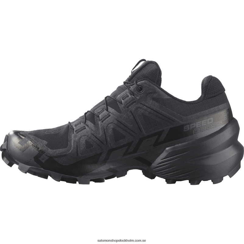 Salomon svart/fantom trail löparskor för kvinnor - speedcross 6 gore-tex T82RP1516