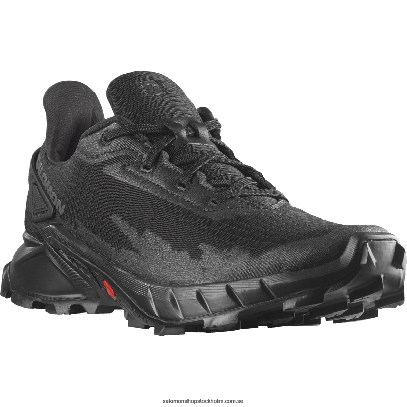 Salomon svart löparskor för kvinnor - alphacross 4 T82RP1540