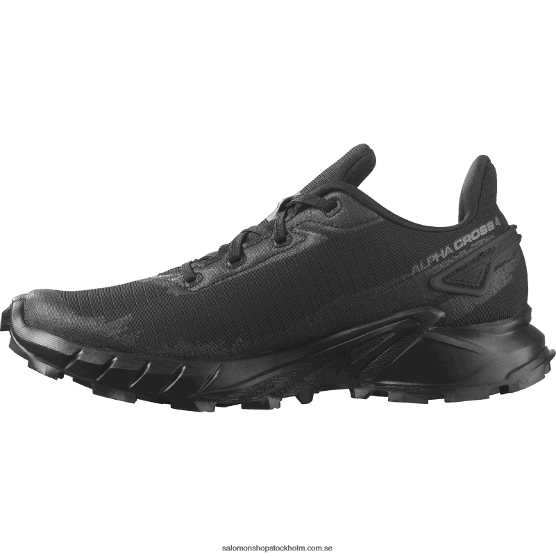 Salomon svart löparskor för kvinnor - alphacross 4 T82RP1540