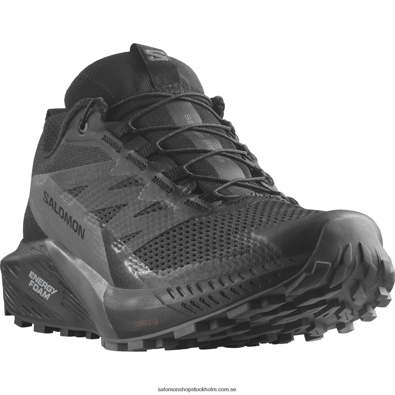 Salomon svart/magnet damlöparskor - sense ride 5 gore-tex T82RP1527