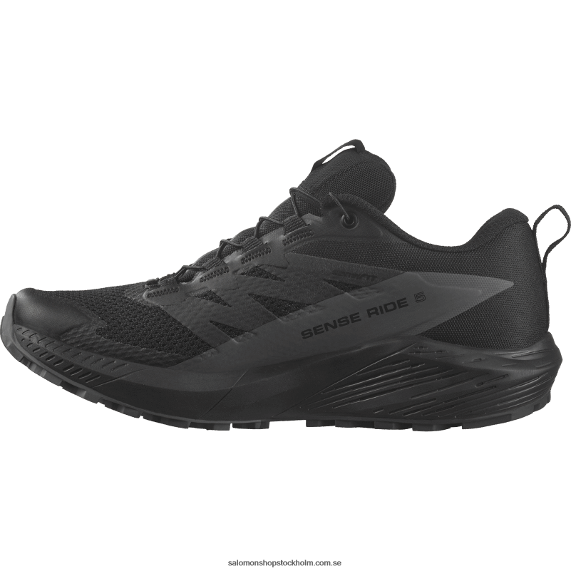 Salomon svart/magnet damlöparskor - sense ride 5 gore-tex T82RP1527
