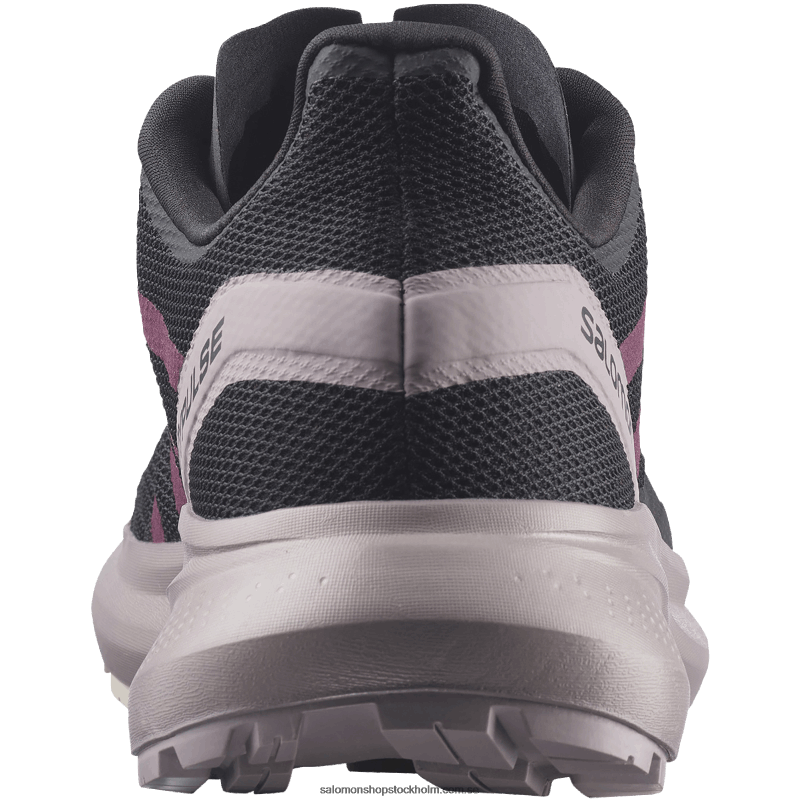 Salomon svart/vaktel/regnig dag damlöparskor för trail - hypuls T82RP1542