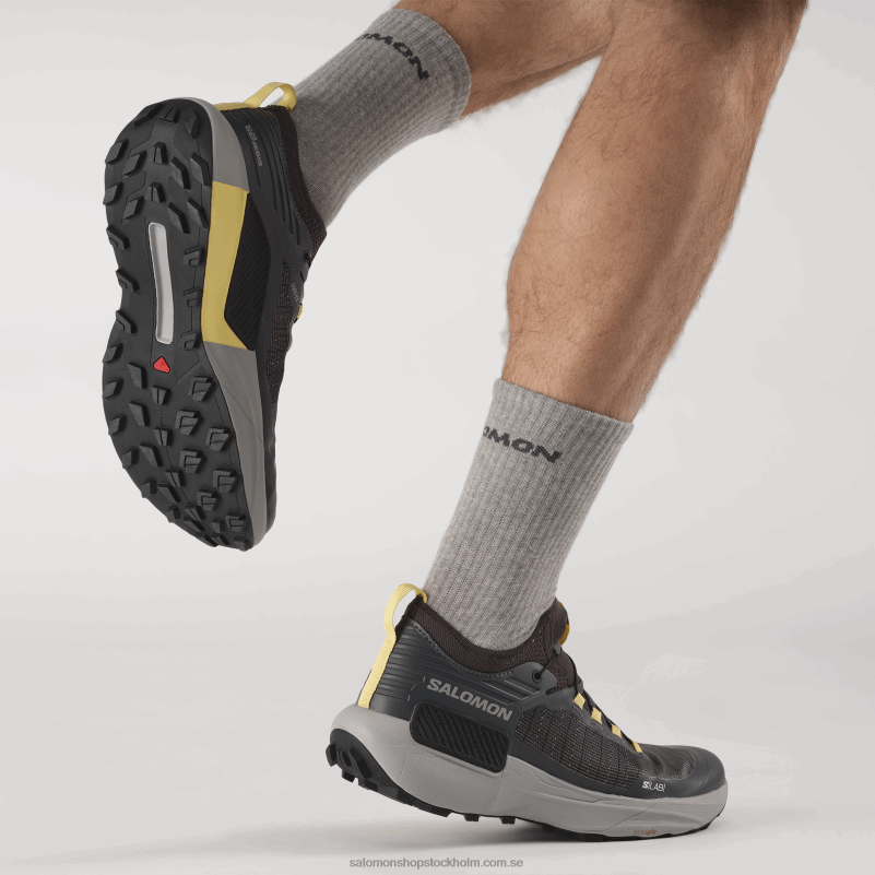 Salomon tyst nyans/ebenholts/solklänning damlöparskor - s/lab genesis T82RP1529