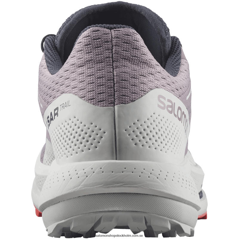 Salomon vaktel/månsten/vallmoröd damlöparskor för trail - pulsar trail T82RP1512