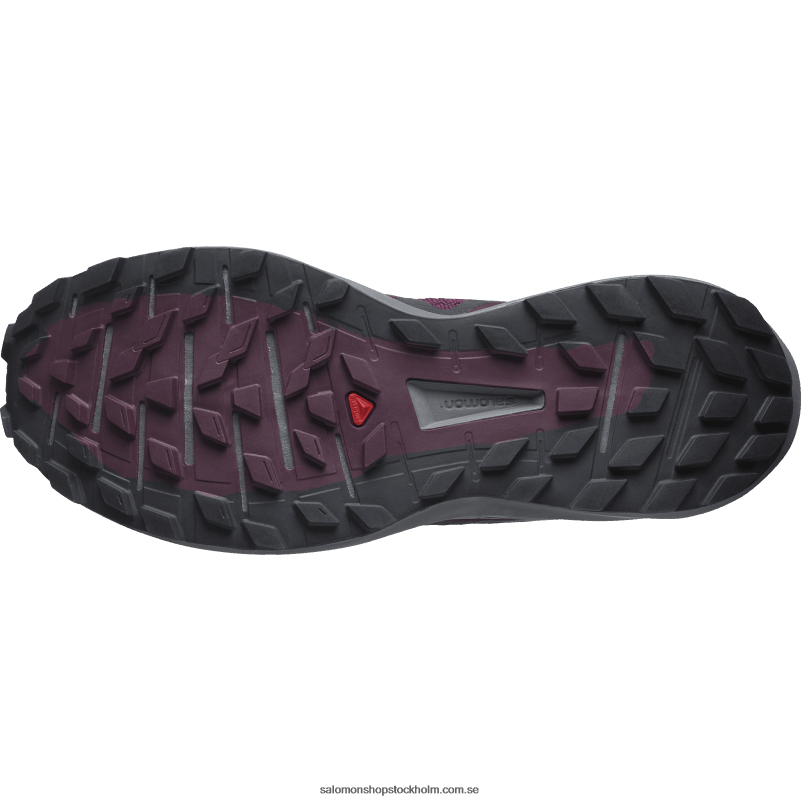 Salomon vinprovning/lugn skugga/ebenholts damlöparskor - sense ride 4 T82RP1538