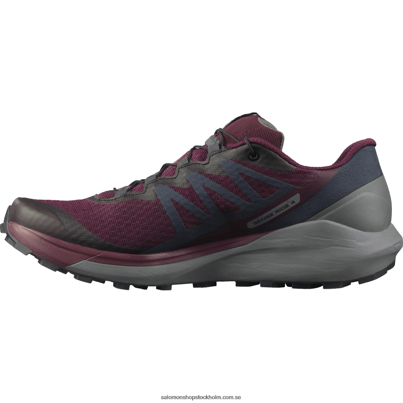 Salomon vinprovning/lugn skugga/ebenholts damlöparskor - sense ride 4 T82RP1538
