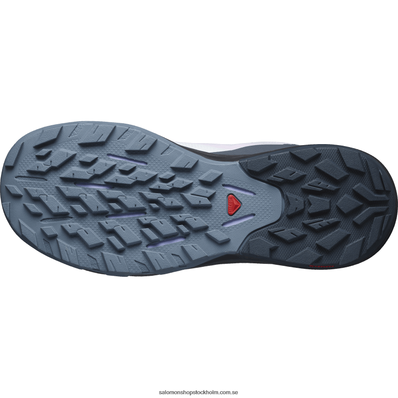 Salomon arktisk is/india bläck/orkidéblomning dam vandringskängor - outpulse mid gore-tex T82RP1114