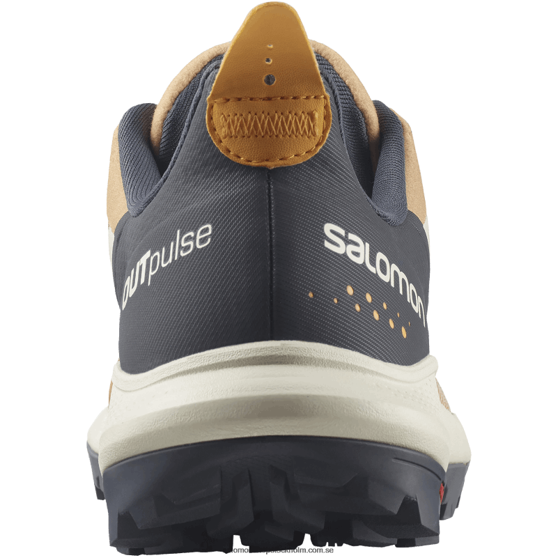 Salomon bockhornsklöver/ebenholts/flammande orange damvandringsskor - outpulse T82RP1281