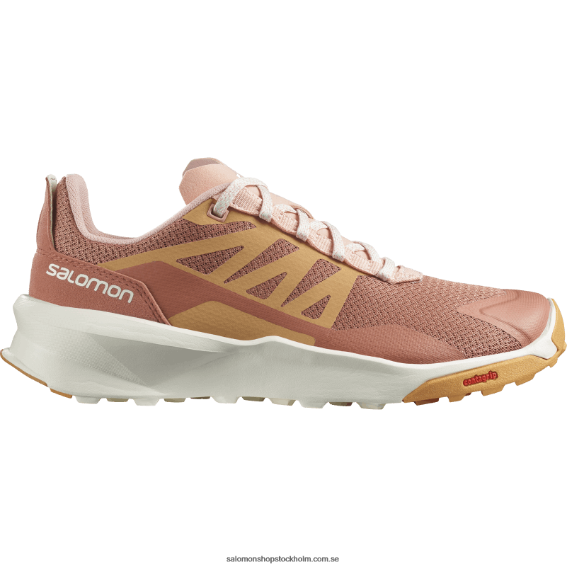 Salomon cederträ/bockskinn/rosa moln damvandringsskor - patrull T82RP1126