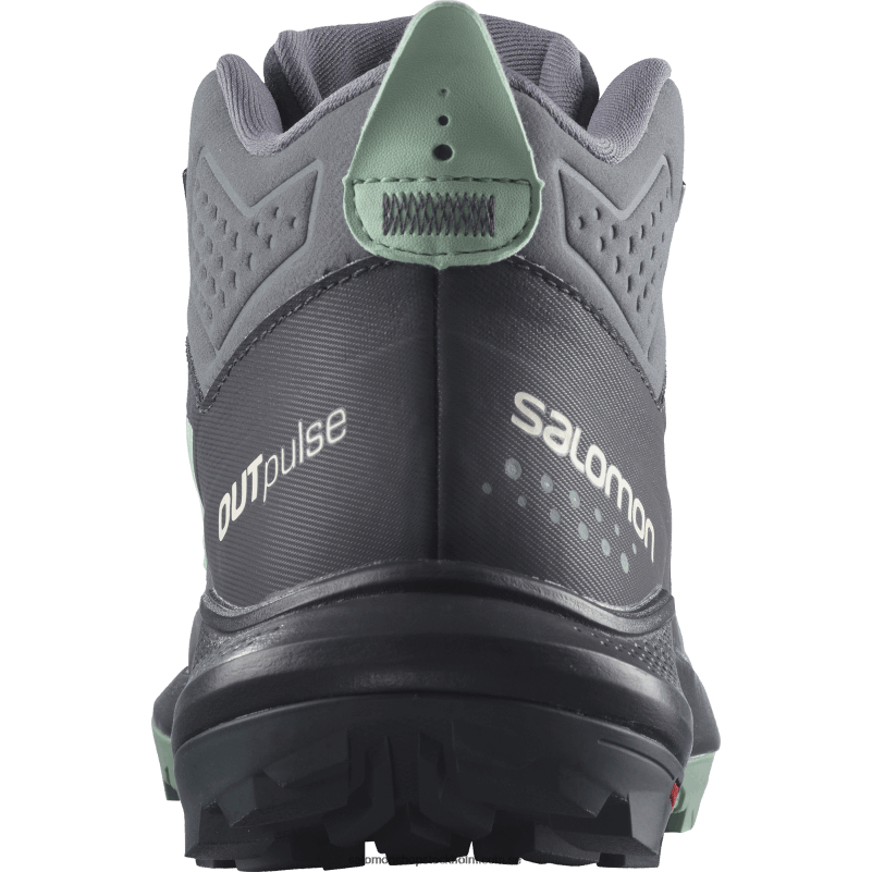 Salomon ebenholts/tyst nyans dam vandringskängor - outpulse mid gore-tex T82RP1117