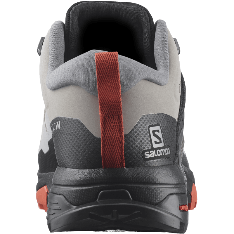 Salomon legering/tyst skugga/bränd sienna damvandringsskor - x ultra 4 vid gore-tex T82RP739