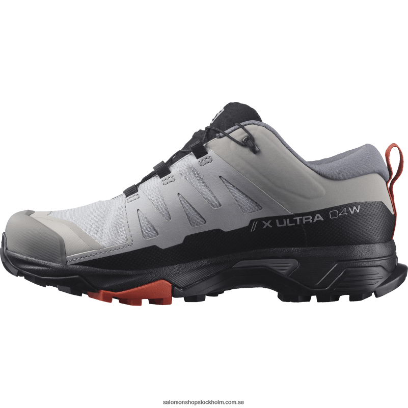 Salomon legering/tyst skugga/bränd sienna damvandringsskor - x ultra 4 vid gore-tex T82RP739