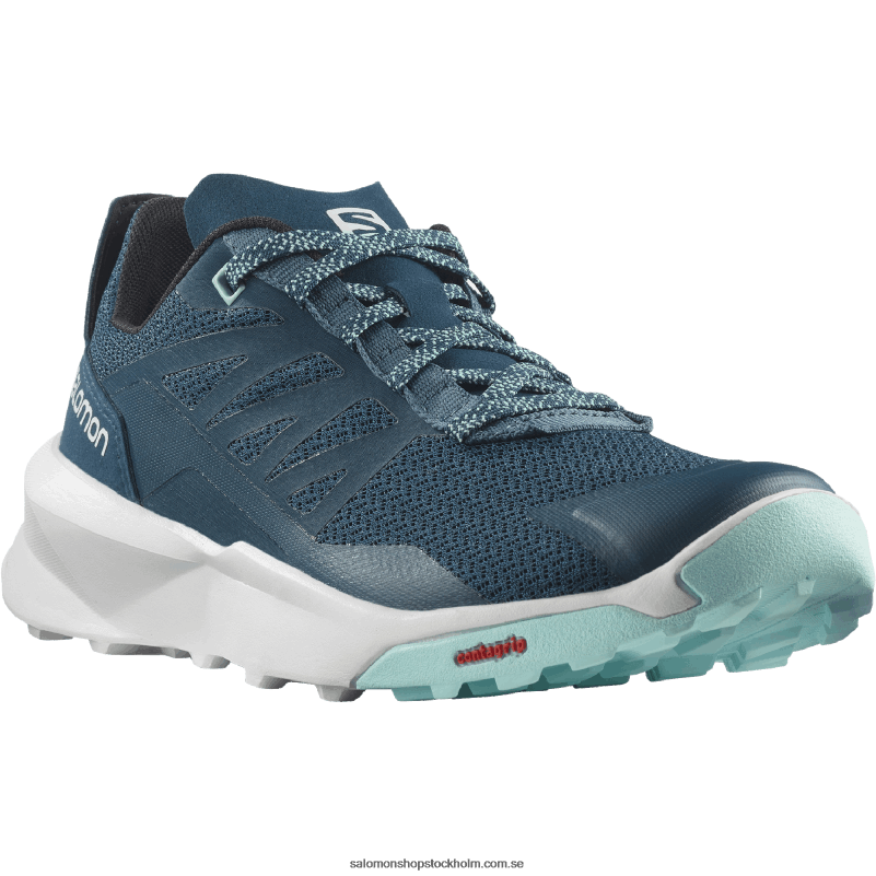 Salomon legion blå/vit/yucca damvandringsskor - patrull T82RP1125