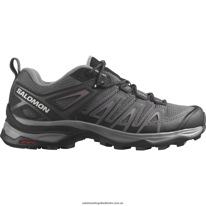 Salomon magnet/svart/månlandskap vandringsskor för dam - x ultra pioneer aero T82RP1120