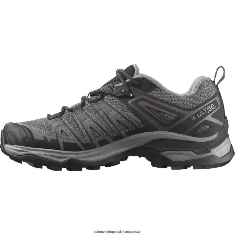 Salomon magnet/svart/månlandskap vandringsskor för dam - x ultra pioneer aero T82RP1120