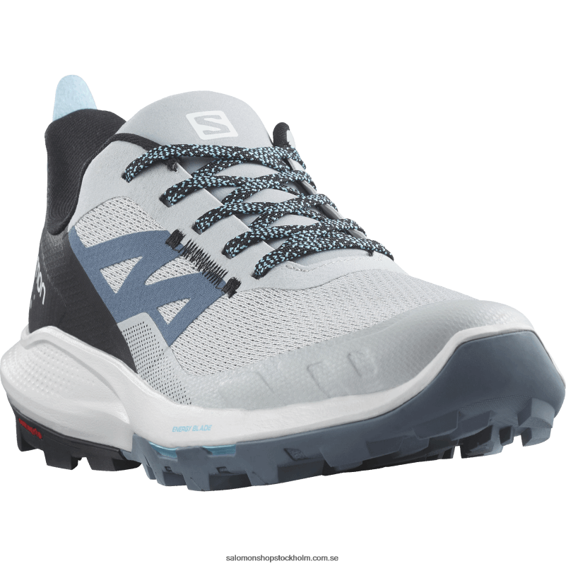 Salomon pärlblå/kinablå/blå utstrålning damvandringsskor - outpulse T82RP1282