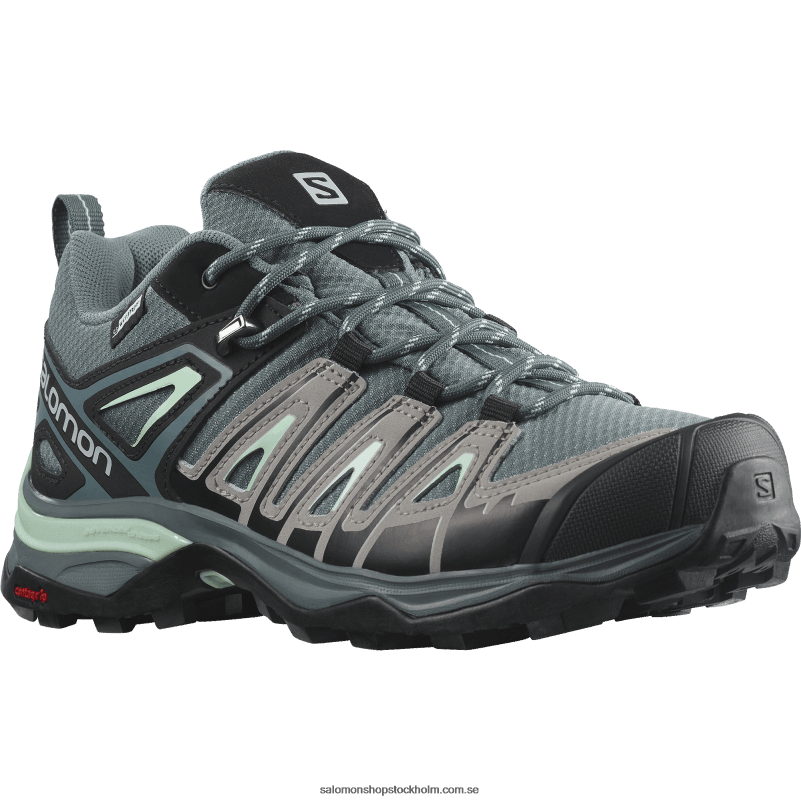 Salomon stormigt väder/legering/yucca damvandringsskor - x ultra pioneer clima vattentät T82RP1130