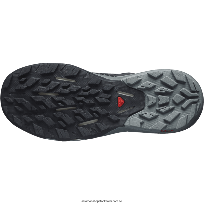 Salomon svart/stormigt väder/vaniljis damvandringsskor - outpulse gore-tex T82RP1123