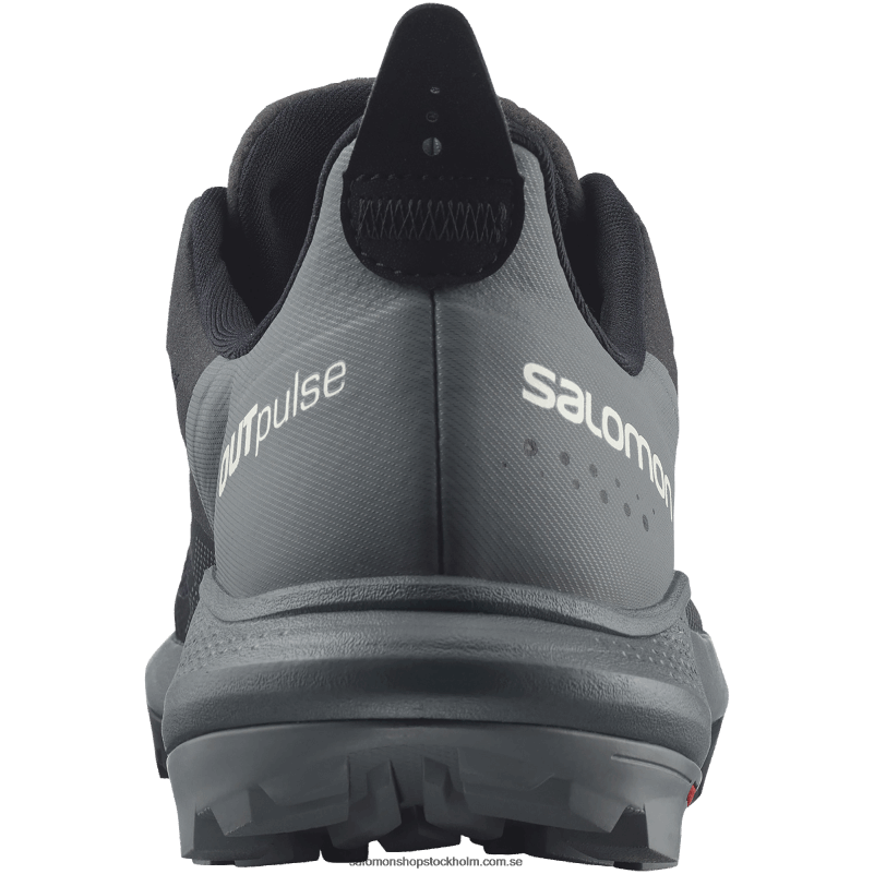 Salomon svart/stormigt väder/vaniljis damvandringsskor - outpulse gore-tex T82RP1123