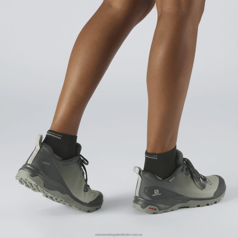 Salomon urban chic/mineralgrå/skugga damvandringsskor - vaya gore-tex T82RP1146