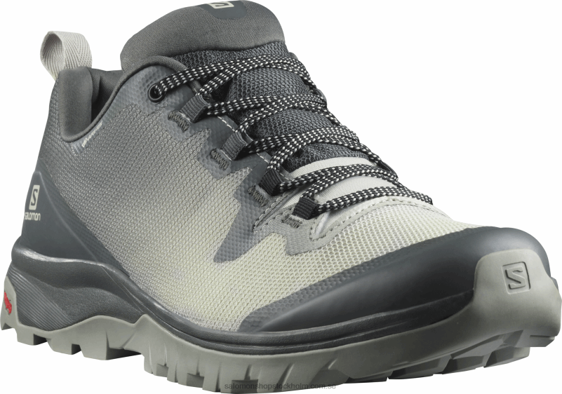 Salomon urban chic/mineralgrå/skugga damvandringsskor - vaya gore-tex T82RP1146
