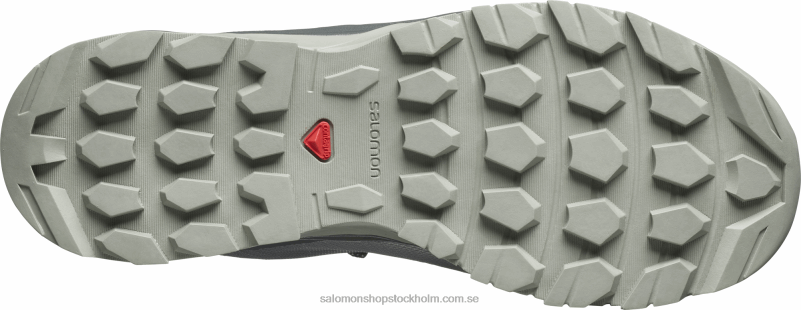 Salomon urban chic/mineralgrå/skugga damvandringsskor - vaya gore-tex T82RP1146