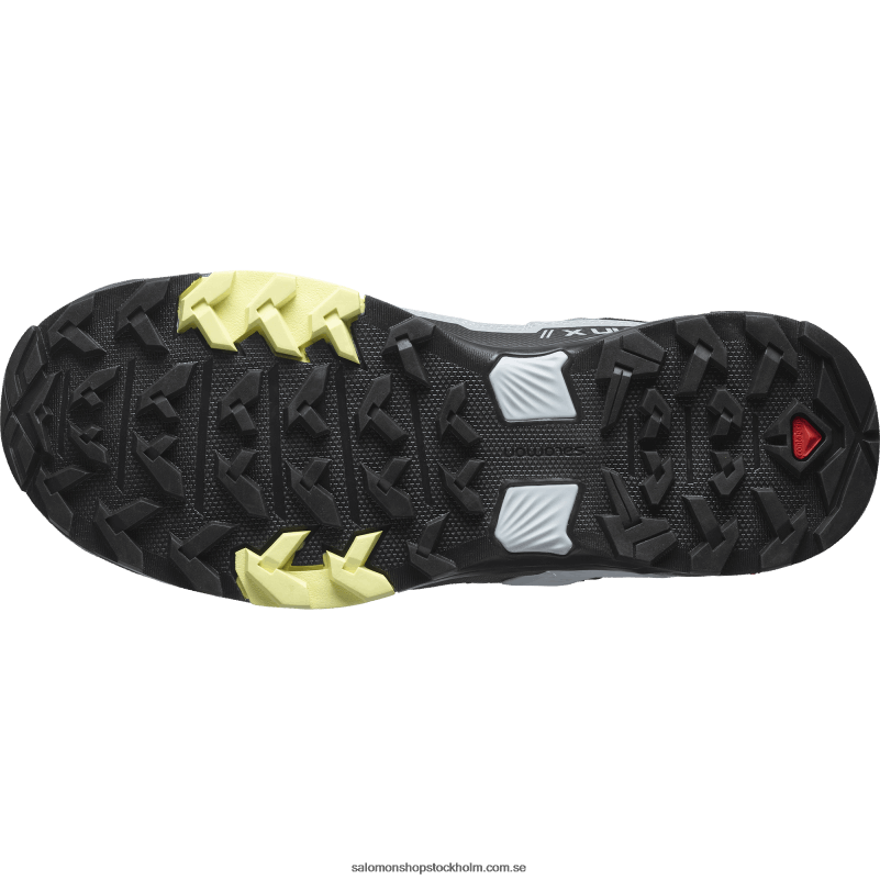 Salomon monument/svart/charlock dam vinterstövlar - x ultra 4 mid winter thinsulate clima vattentät T82RP786