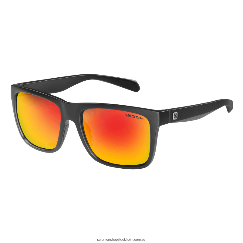 Salomon matte svart damsolglasögon - tacana polariserad T82RP999