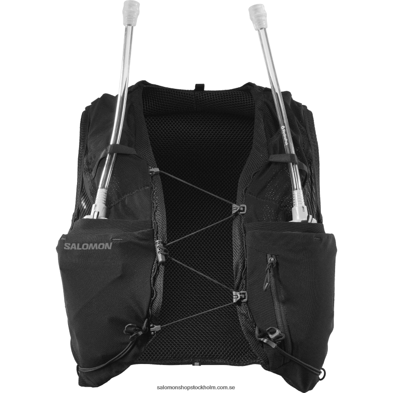 Salomon svart/ebenholts löparväst dam med kolvar ingår - adv skin 5 T82RP972