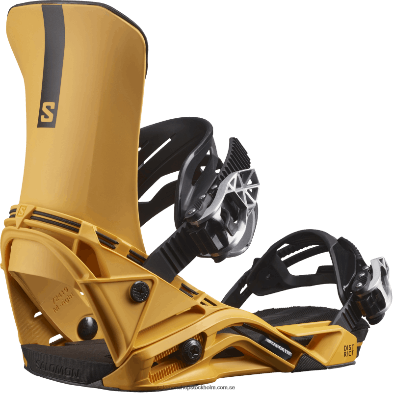 Salomon guldgul herr snowboard bindningar - distrikt T82RP604