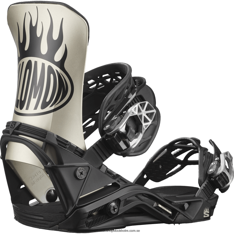 Salomon metalliskt guld mäns snowboardbindningar - distriktsproffs T82RP619