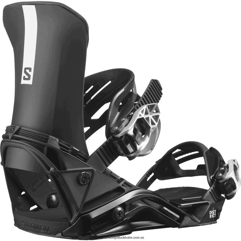 Salomon svart herr snowboard bindningar - distrikt T82RP602