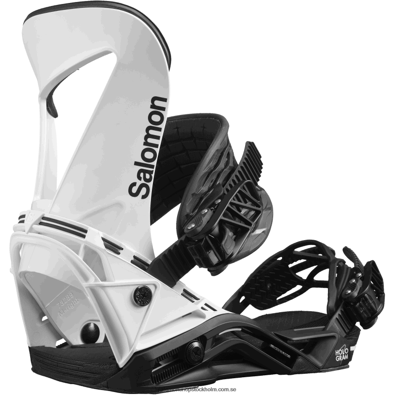 Salomon vit svart mäns snowboardbindningar - hologram T82RP615