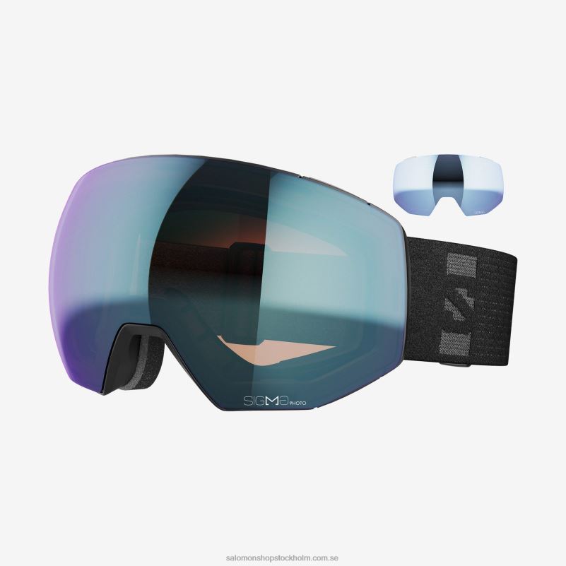 Salomon svart herrglasögon - radium prime sigma photochromic (och extra lins) T82RP664