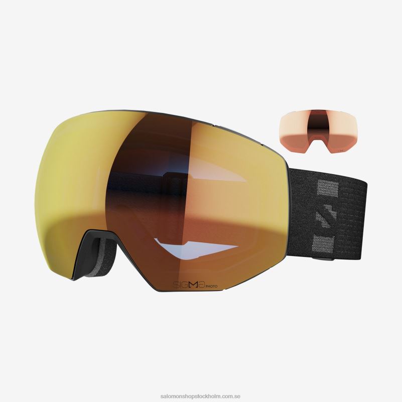 Salomon svart herrglasögon - radium prime sigma photochromic (och extra lins) T82RP665