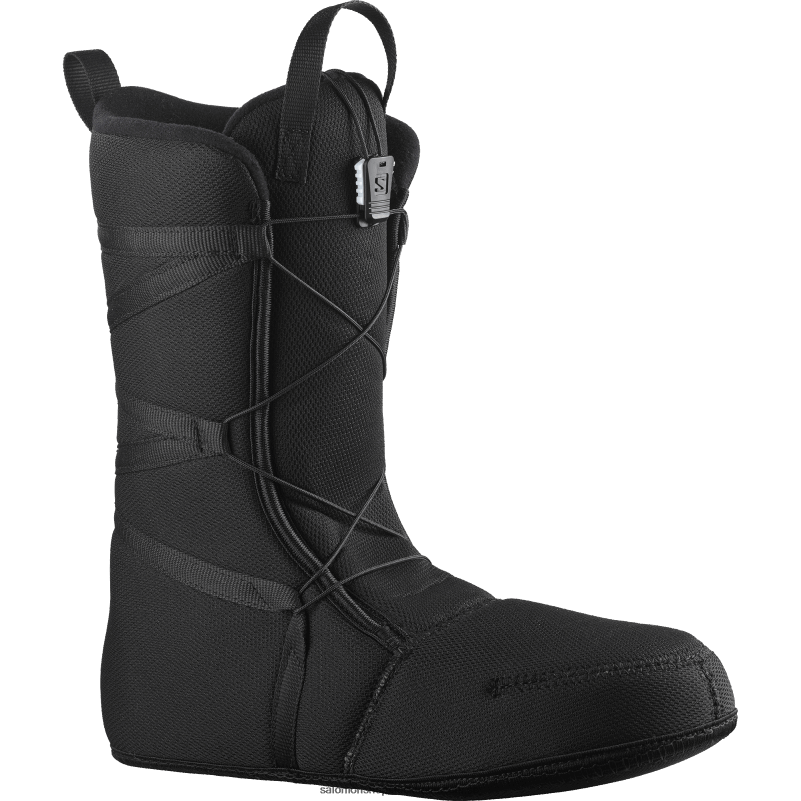 Salomon grå/svart/vit snowboardskor för män - fraktionsboa T82RP599