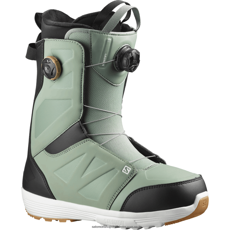 Salomon salvia/svart/vit snowboardskor för män - lansera boa sj boa T82RP590