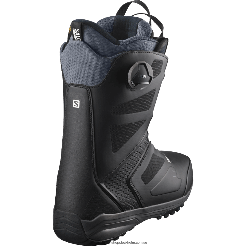 Salomon svart/magnet snowboardskor för män - dialog dual boa wide jp T82RP594
