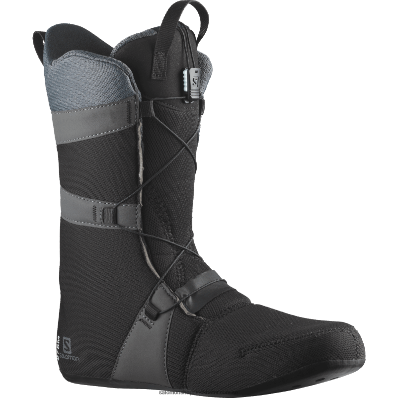 Salomon svart/magnet snowboardskor för män - dialog dual boa wide jp T82RP594